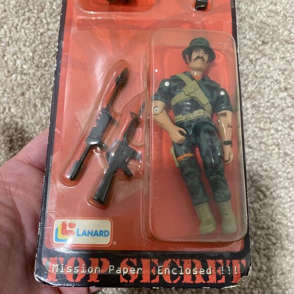 Lanard The Corps 1996 Top Secret Action Figure 3 Pack Sarge Whipsaw Tanner Rare - Picture 7 of 10